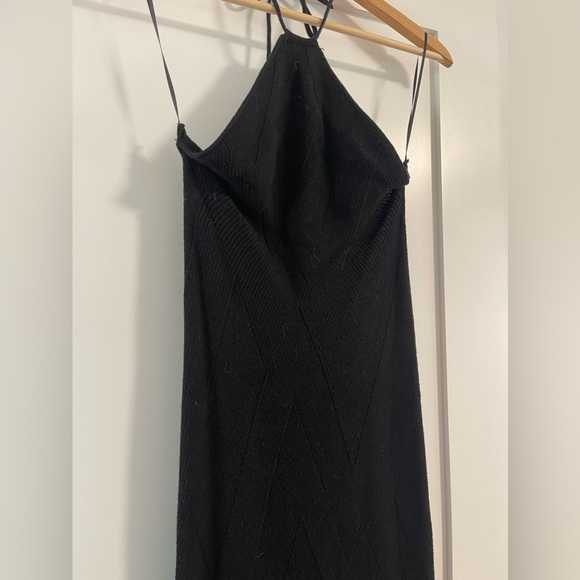 NWT Free People Kristy Sweater Midi in Black - Picture 7 of 7